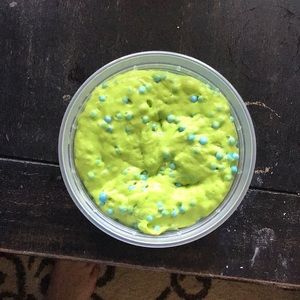 I am selling a green and blue slime